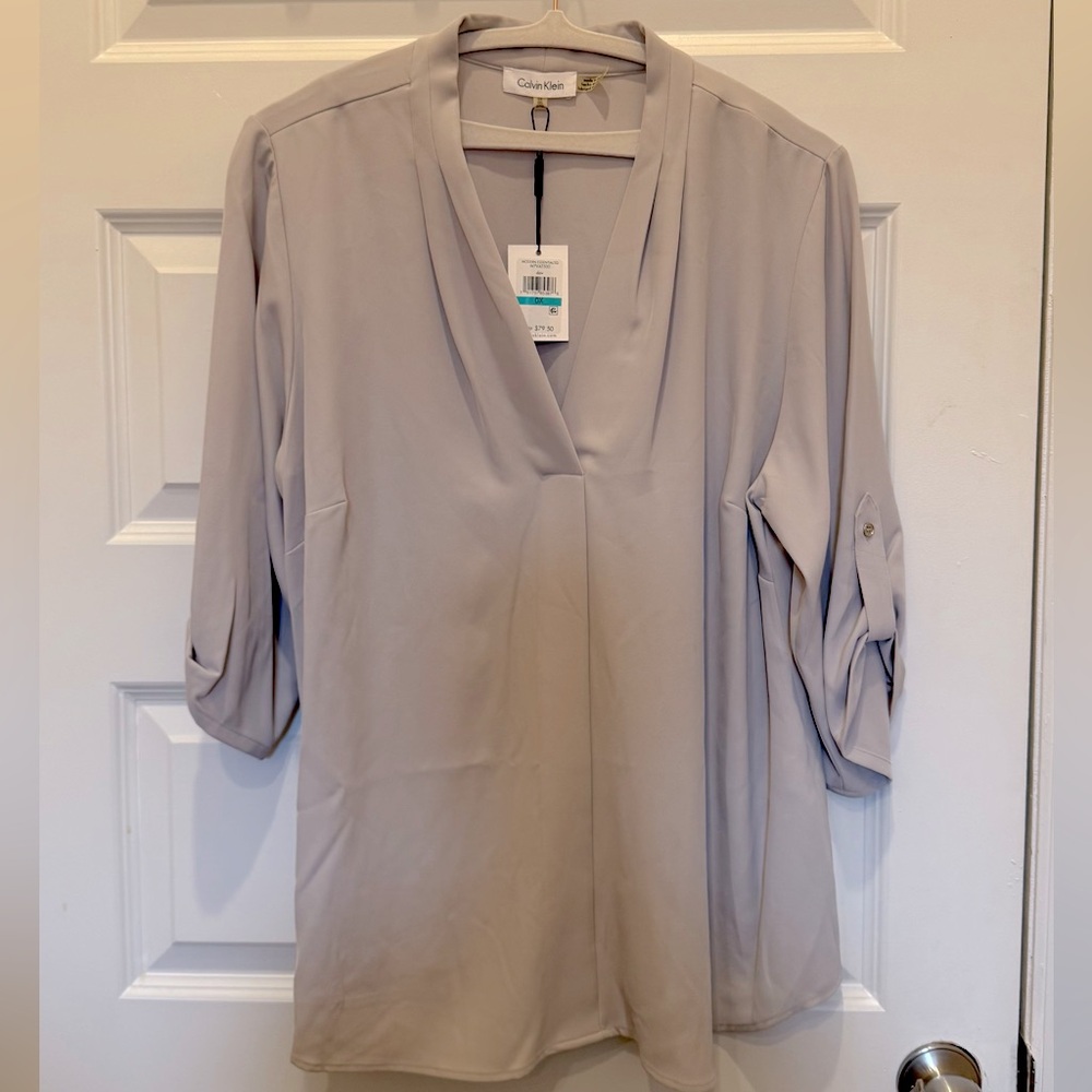 Calvin Klein Women's Blouse Top NWT